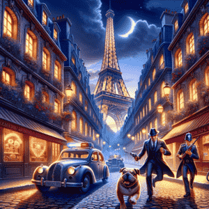 A Night In Paris grafika